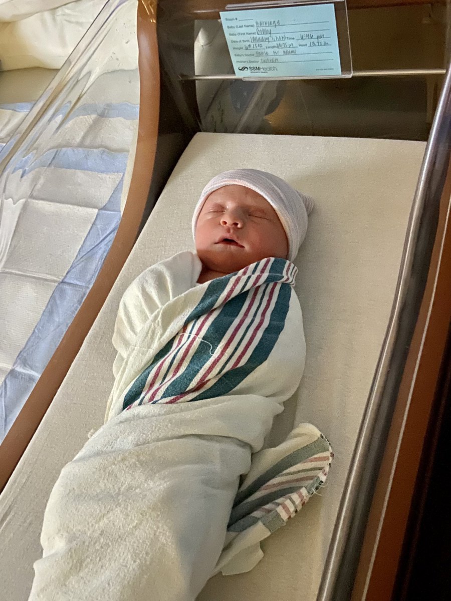 Happy New Year to everyone! My family and I were blessed with this amazing gift heading into 2023. Welcome to the world Bobby Joseph Barklage.