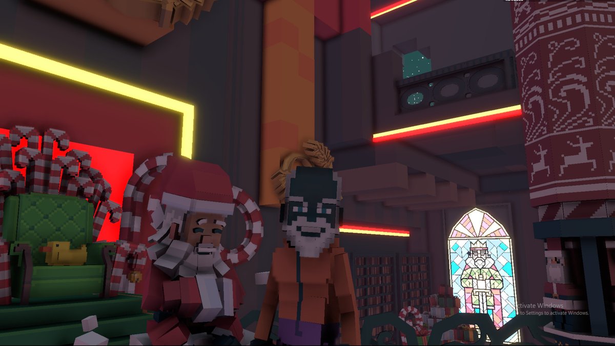myTinyModel's tweet photo. @TheSandboxGame I found a Santa in Aldrak Solstice! 🧑‍🎄🎁 I participated in the #SeasonsGreetingsTSB challenge for a chance to win an NFT! 
Finally found Santa!! https://t.co/sGaRXOeyWH