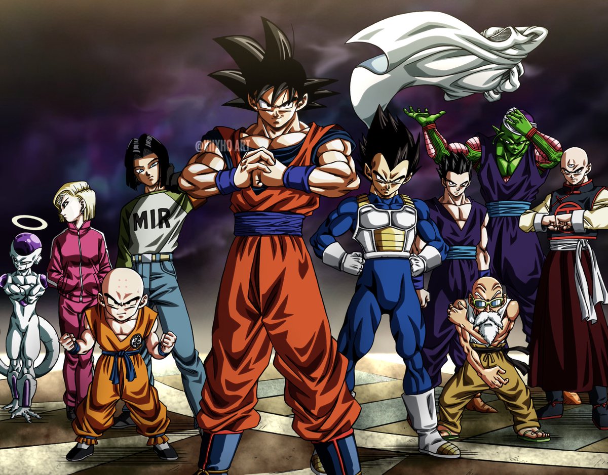 EL UNIVERSO 7! 
Espero que hayan tenido un muy feliz año nuevo, mucho éxito en este 2023!
#DragonBall #DragonBallSuper