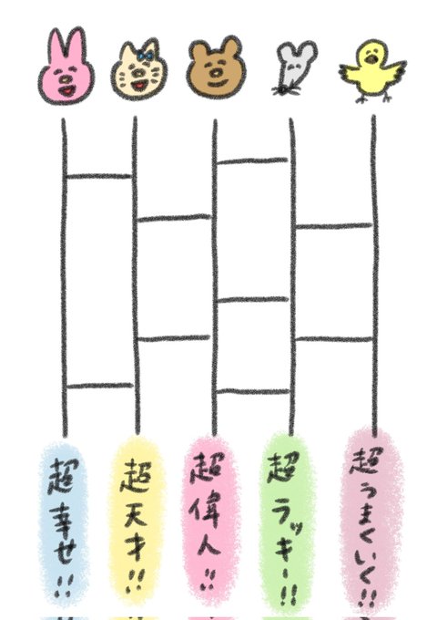 あみだくじ のイラスト マンガ作品 93 件 Twoucan