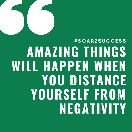pilotspeaker's tweet photo. Amazing things will happen when you distance yourself from negativity. #Leadership #Pilotspeaker #Soar2Success https://t.co/qxRMETEyNy