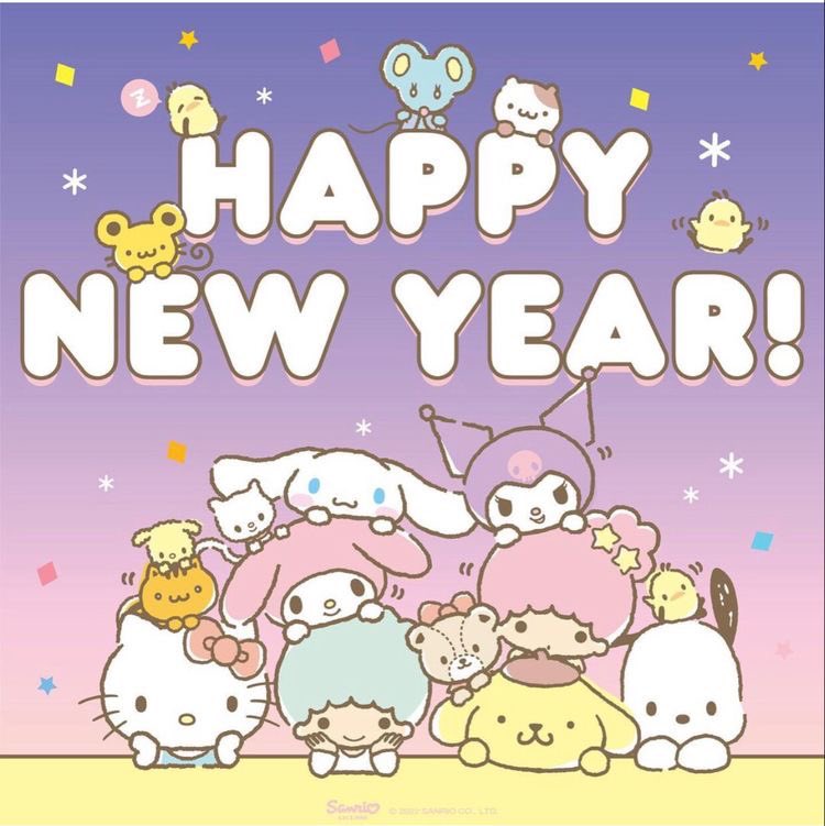 fromisanrio's tweet photo. happy new yr flover 💓🍀 https://t.co/lu6Dt6q6pZ