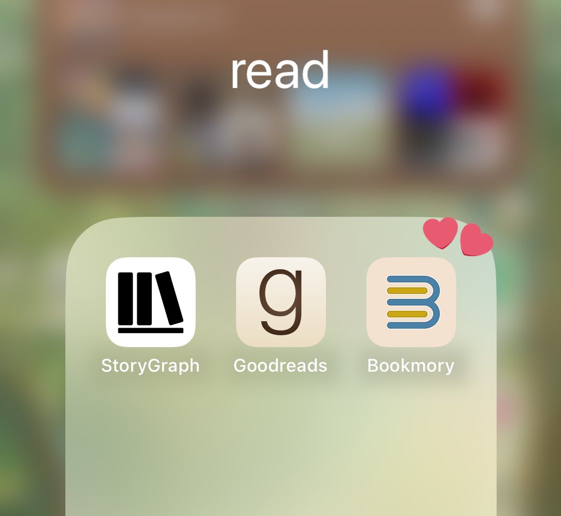 I jumpa another reading tracker app yang best selain Goodreads &amp; Storygraph! 

Godek punya godek, okay dah decide. Tahun ni jom guna Bookmory untuk track bacaan. I fell in loveee 🫶🏻📚