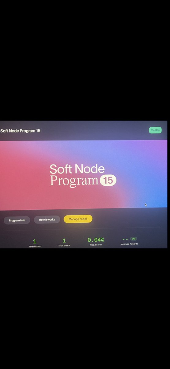 GreenTechAuto's tweet photo. Just finished setting up my #Dag Soft Node (program 15). Instructions on how to set-up your $Dag Soft Node with #Bitfi2 below. Don’t have a bitfi? Save $50.00 with link in bio. https://t.co/b3VdanlIuO