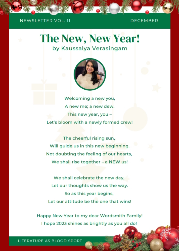 wordsmithintec's tweet photo. 2023 has just begun! There is so much in store for us this year. Let us close the book to 2022 and begin writing our own story for 2023!

Let the light in, 
Guide the new year in.

Happy New Year from us!

Wordsmith 22/23 https://t.co/OPJnHK0KrY