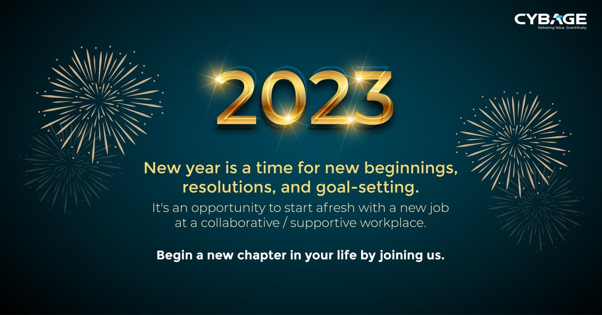 Cybagesoftware's tweet photo. Explore career opportunities on - https://t.co/hKu7wcM5vm
#Recruitment #Jobs #Careers #LifeAtCybage https://t.co/gc9ZiyD67D