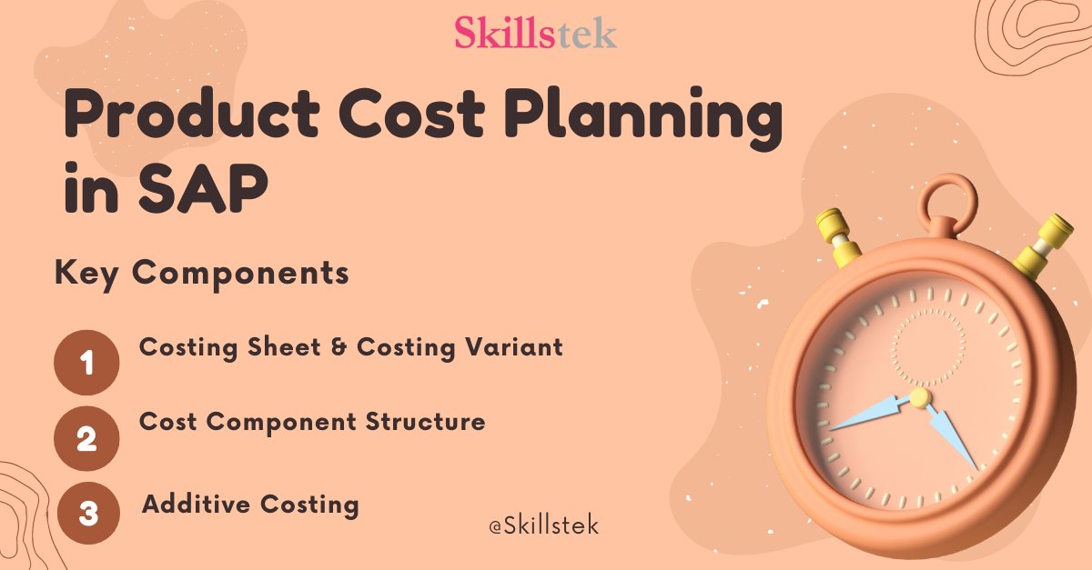 SAP Product Cost Planning - A comprehensive Guide for SAP Finance Aspirants.
skillstek.com/sap-product-co…
#sapfinance #sapfico #sapconsultant