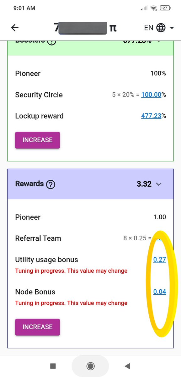 Noob_Trader_02's tweet photo. IDK how I'm receiving this utility bonus and I stopped running nodes a week ago even uninstalled 3 days ago.
@jatingupta0003 @Bronafide @Edycabas 

#PiNetwork #PiNetwotk #Picoin
#pibonus #Utilities #PI https://t.co/u04oXAJ2zO