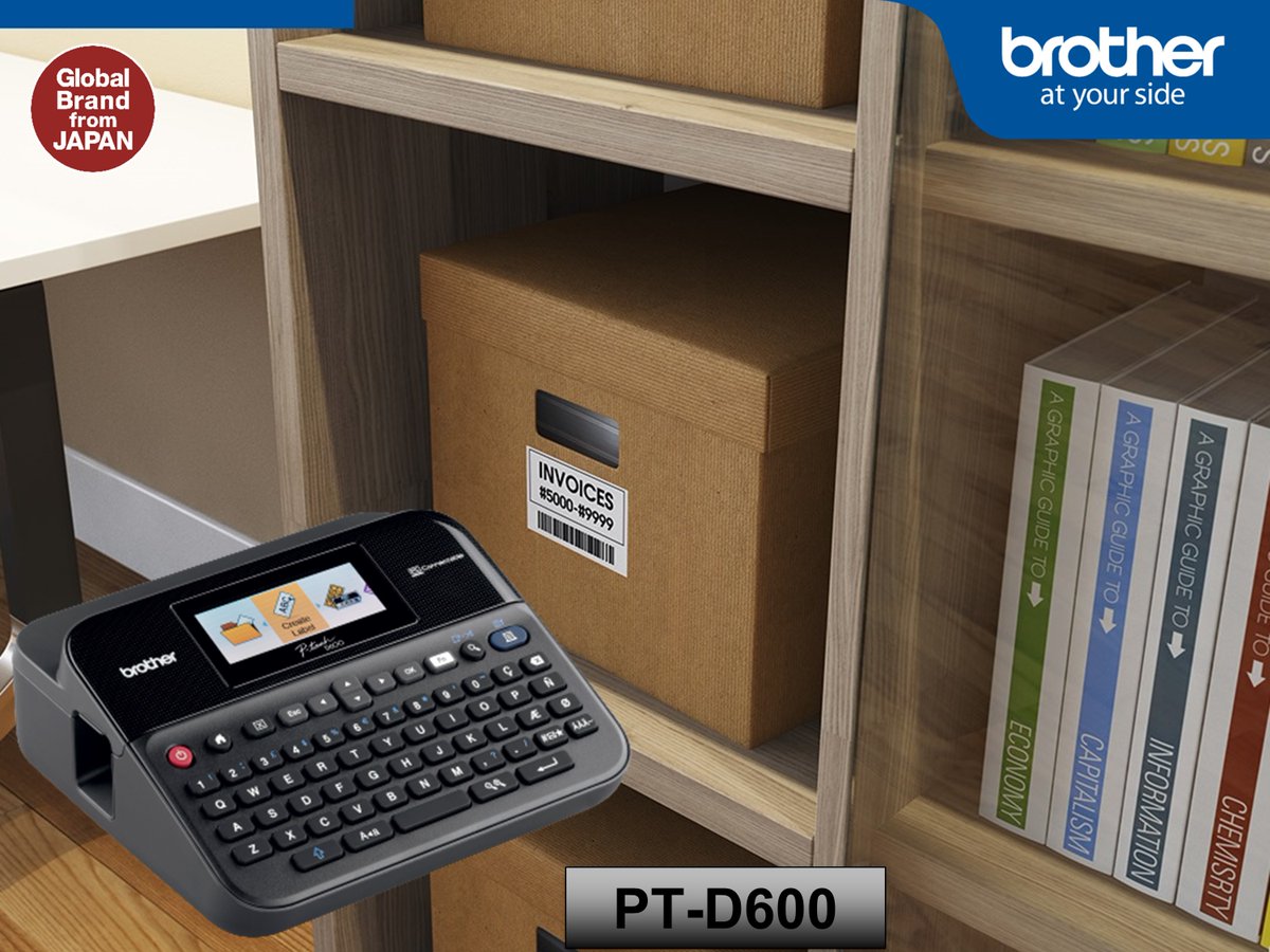 brotherindia's tweet photo. #NewYear #NewBeginning - Let's get more organized
Brother P-touch helps organize bookshelves and more!
It's great for anywhere in the house!
Learn more about our #BrotherLabelPrinter - https://t.co/6KzcOnogi1
#BrotherLabeler #LabelPrinter #LabelMaker #LabelMachine https://t.co/pNjcHKEpIu
