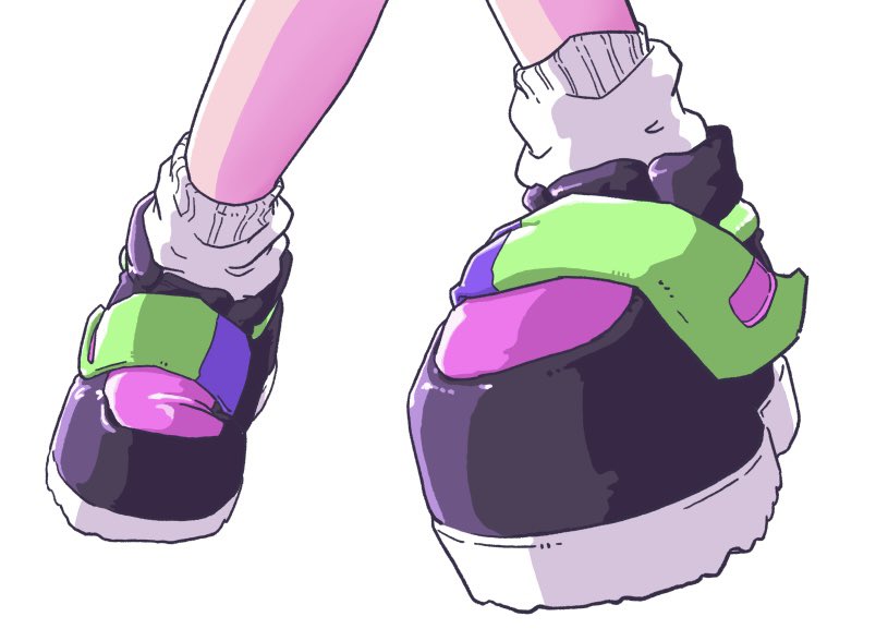 靴描くの楽しかった。いい感じ。
#ずっと真夜中でいいのに 。