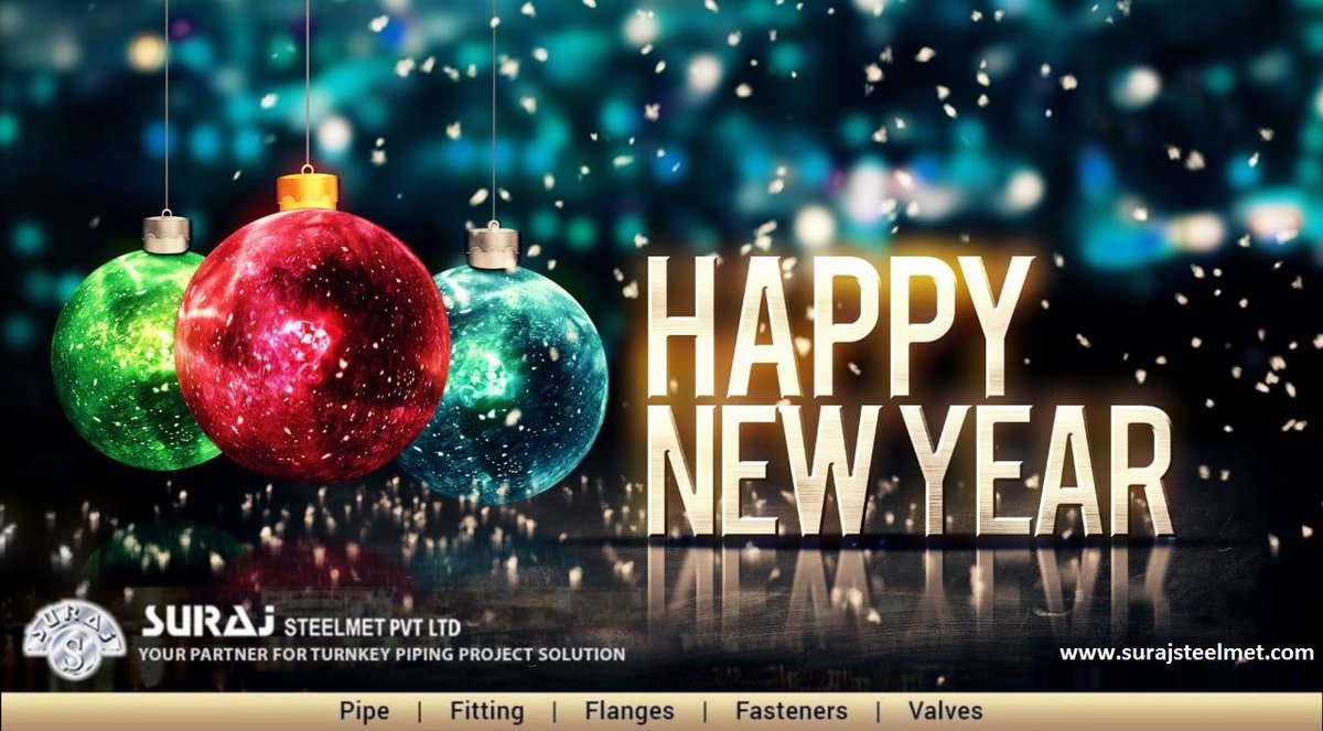 surajsteelmet's tweet photo. May the new year bless you with health, wealth and happiness.🎉🎆
#happynewyear #newyear2023 #hny2023 #bye2022

#surajsteelmet #stainlesssteel #carbonsteel #alloysteel #rings #pipes #fittings #flanges #ring #spools #oil #gas #energy #refinery https://t.co/1hzSvPud5y