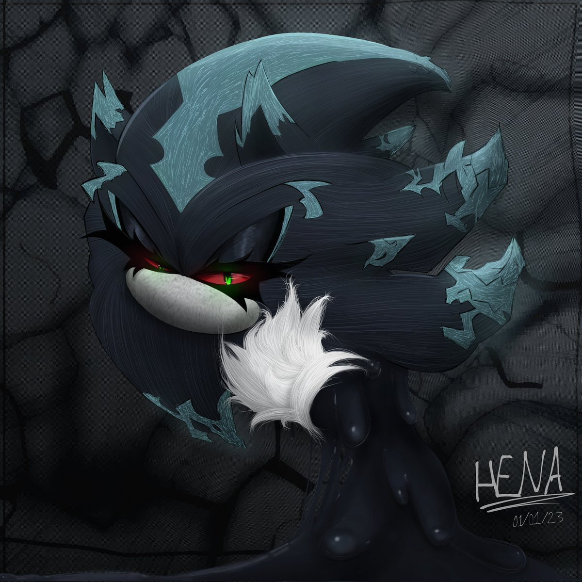 KuuHena's tweet photo. #mephilesthedark https://t.co/2PBkTzb1uE