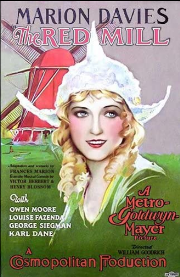 #NextOnTCM

THE RED MILL (1926) #MarionDavies, #OwenMoore, #LouiseFazenda
Dir.: #WilliamGoodrich (#RoscoeArbuckle) 1:45 AM PT

A barmaid sets out to win the hand of a handsome hero.

1h 16m | Silent | TV-G

#TCM #TCMParty #StarOfTheMonth #SilentFilm