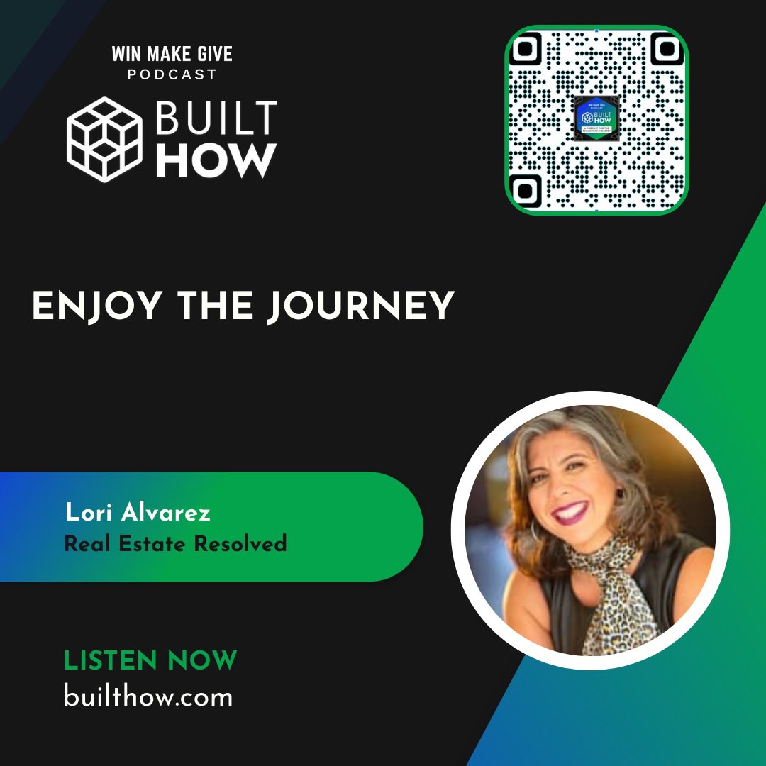 LoriRealtor's tweet photo. Enjoy the journey instead of waiting for the arrival! The best words a business coach ever said to me! #resolved #podcast #builthow https://t.co/PDBBL2xkWl