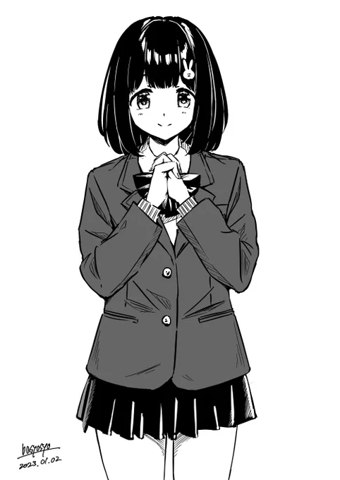 モノクロ版もあるぅ 