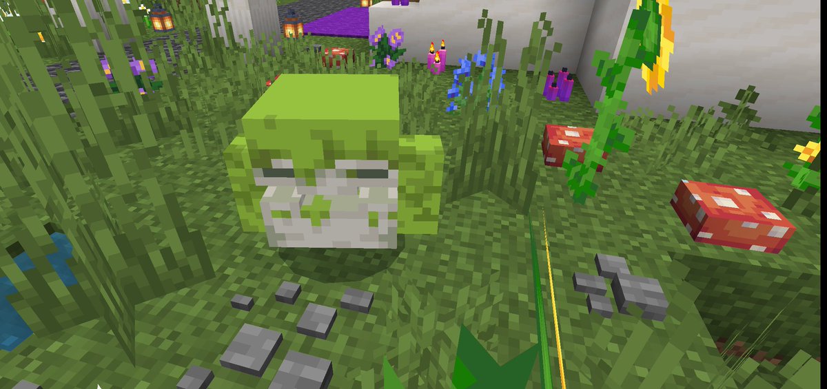 It6_Lucky's tweet photo. Moss Golem From @legends_game For My Addon By @_IsJustPixL_!

Made In @blockbench 

#MinecraftLegends #Miniglins #Minecraft #3dmodel #Lowpoly #OverworldGang https://t.co/l9gBWwuBOJ