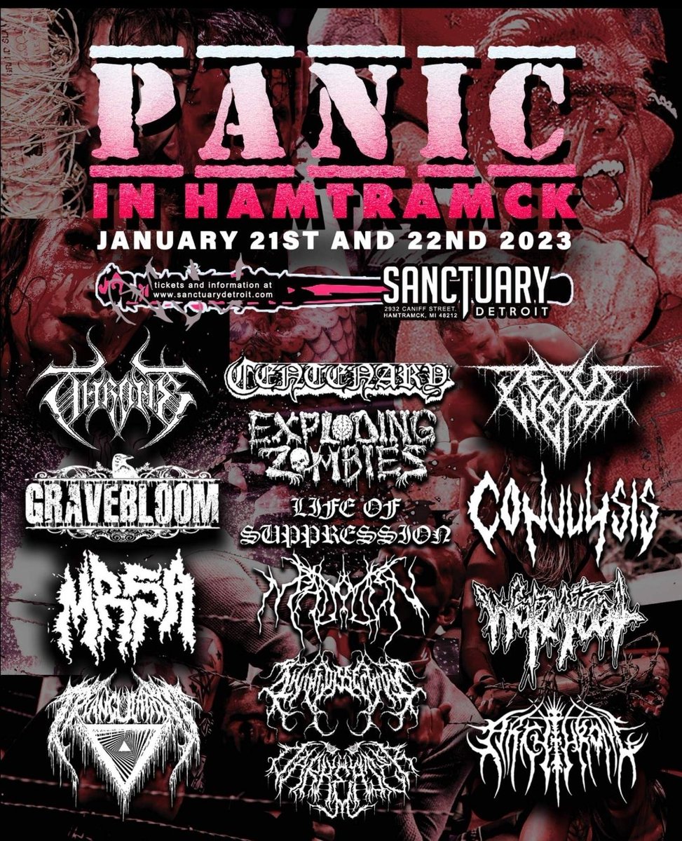 convulsis's tweet image. Amazing show coming up soon!