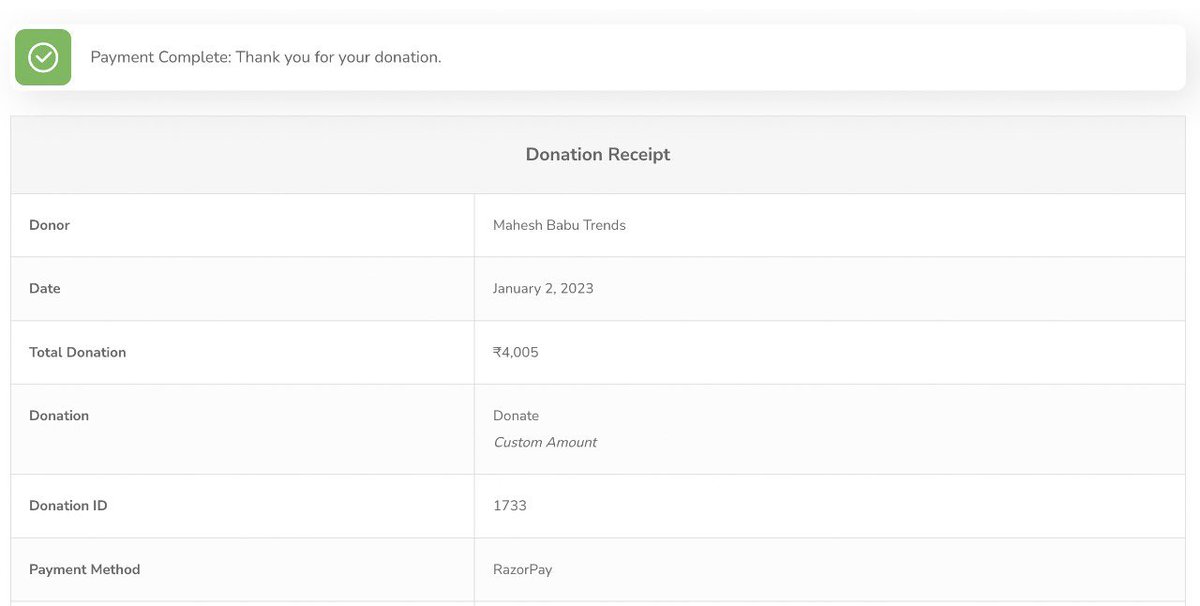 MaheshFanTrends's tweet photo. Joining the SuperStar @urstrulyMahesh helping hands with our first of many donations for @MBfoundationorg 🤗 https://t.co/HKW1zZEkXJ