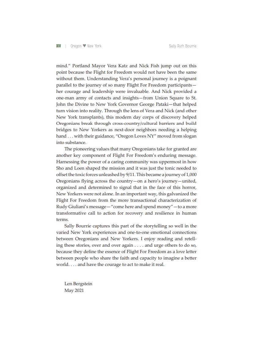FlightYork's tweet photo. HAPPY NEW YEAR AND A FREE GIFT FOR EVERYONE!
A new foreword for “Oregon Loves New York” by the late Len Bergstein, the “moral center” of the Flight for Freedom. Attached in 3 images. @authornetwork #oregon #nyc @kgwnews #portland @RonWyden @OregonPolEds @nigeljaquiss @CTGRgov https://t.co/RnFsRGWtS0