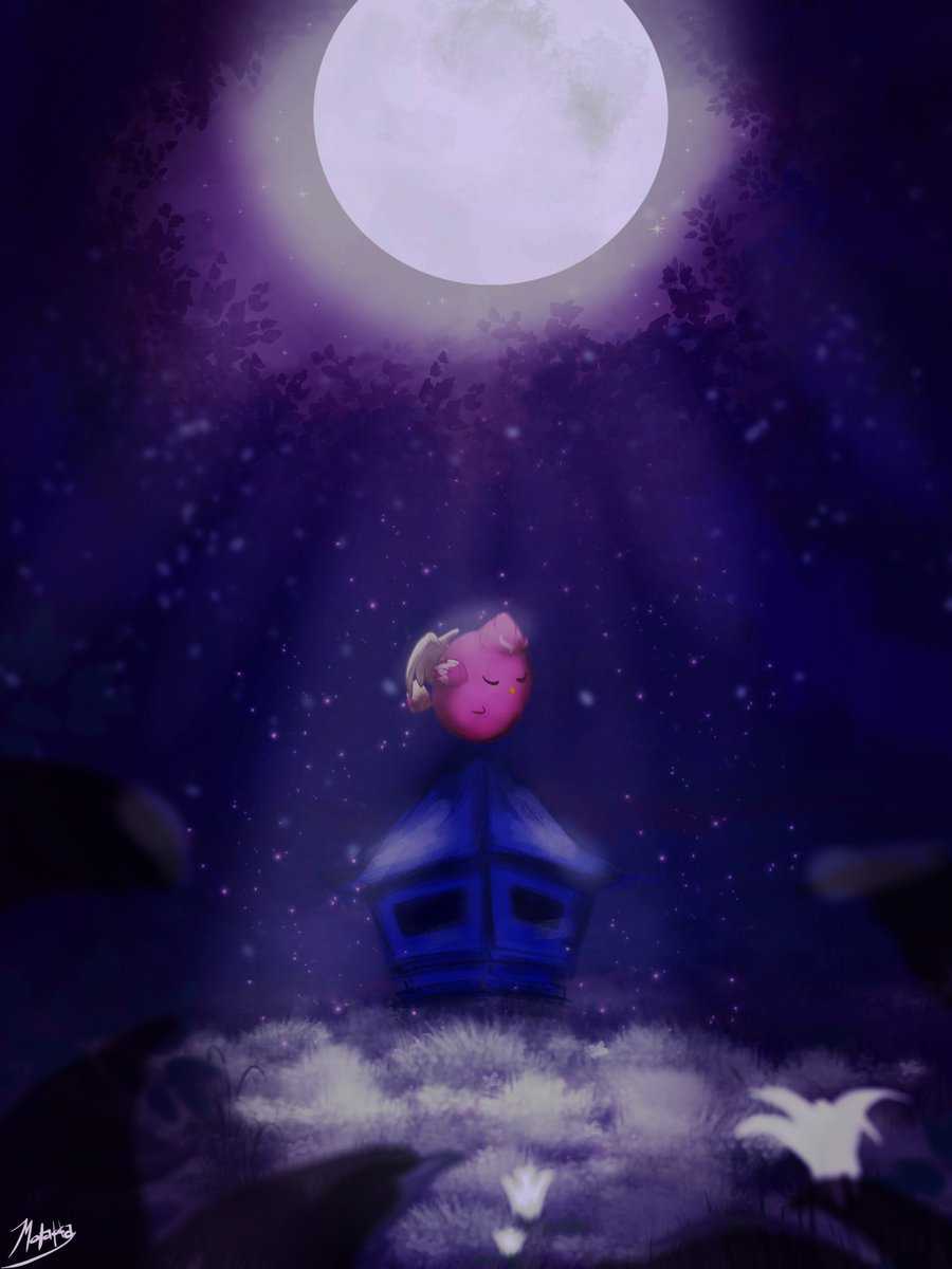 motakkaXD's tweet photo. Moon bath.

#AxieCreator #Axieifinity #AxieHomeless https://t.co/sEAjeA3WW4