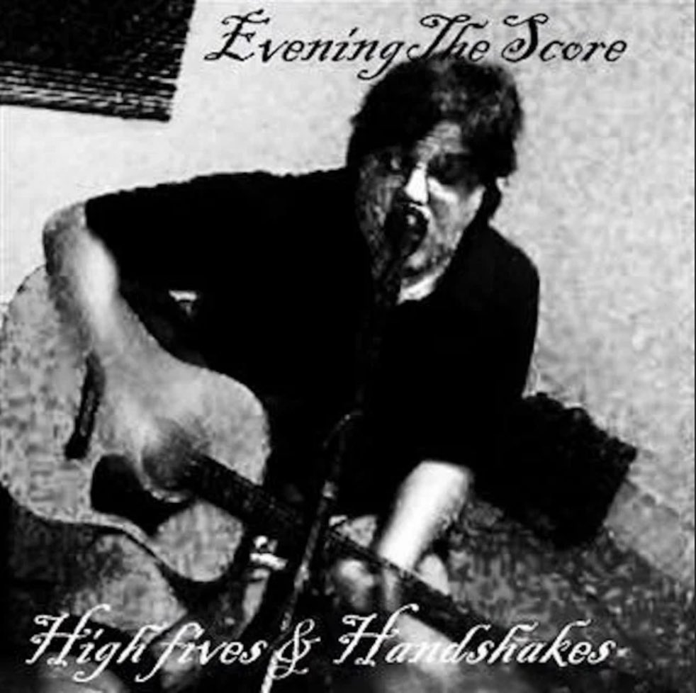 EveningTheScore's tweet photo. Happy New Year, all. 
As a New Year’s treat from me to you, enjoy an EP from 2014, #HighFivesandHandshakes, the acoustic beginnings of the album #FarewellAquarius, currently available wherever you listen to music. And thanks again for your listens and your love. https://t.co/IgnhSFv5U3
