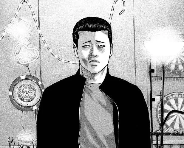 ヤンマガからもう一個。『ザ・ファブル』。 面白いです。  ●佐藤明 ●海老原組長 ●ユーカリ  海老原組長は画像のシーンで惚れたw ユーカリはこんな顔をしてけっこう良いやつで安心感があるーー