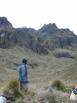 bateserino's tweet photo. In 1998 I ascended Mt Wilhelm 🇵🇬 from the Jimi. This trip sparked a dream by the people of Ambullua to have an income from sustainable tourism. They built their own guest haus and a track to the summit. Pictured is my friend Raphael looking up at the summit from Seeku camp. 🧵1/n https://t.co/j20zrSpsO2