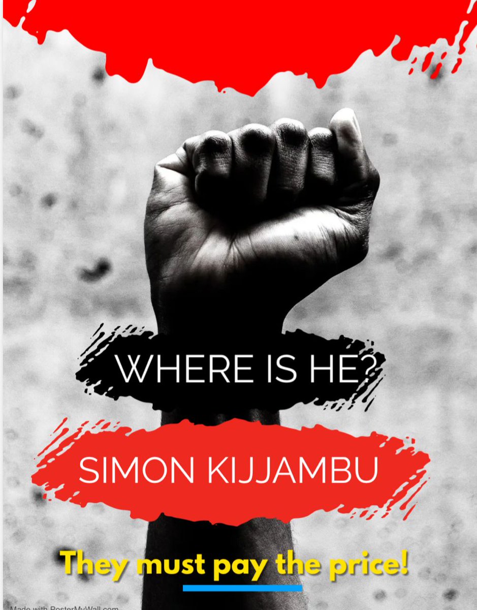 Namutyaba1's tweet photo. Where is Simon Kijjambu??😥🤔
#BringBackOurPeople https://t.co/g0zYPuF7sX