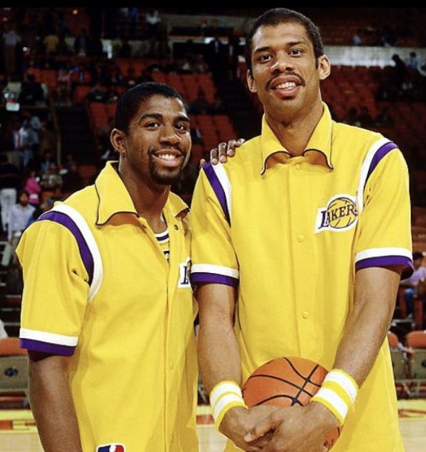 mattsmif's tweet photo. @PlayersChoice_ just saw  @Dubanaire talking about 6’9 Bam being a skilled but questioned if 7’2 NBA leading scorer Kareem would be dominant in today’s game SMDH. Love Bam but he’s BBQ chicken 2 Kareem.  See photo of 6’9 next to 7’2. Kareem dominates any era! https://t.co/GQ5l1eWAAB