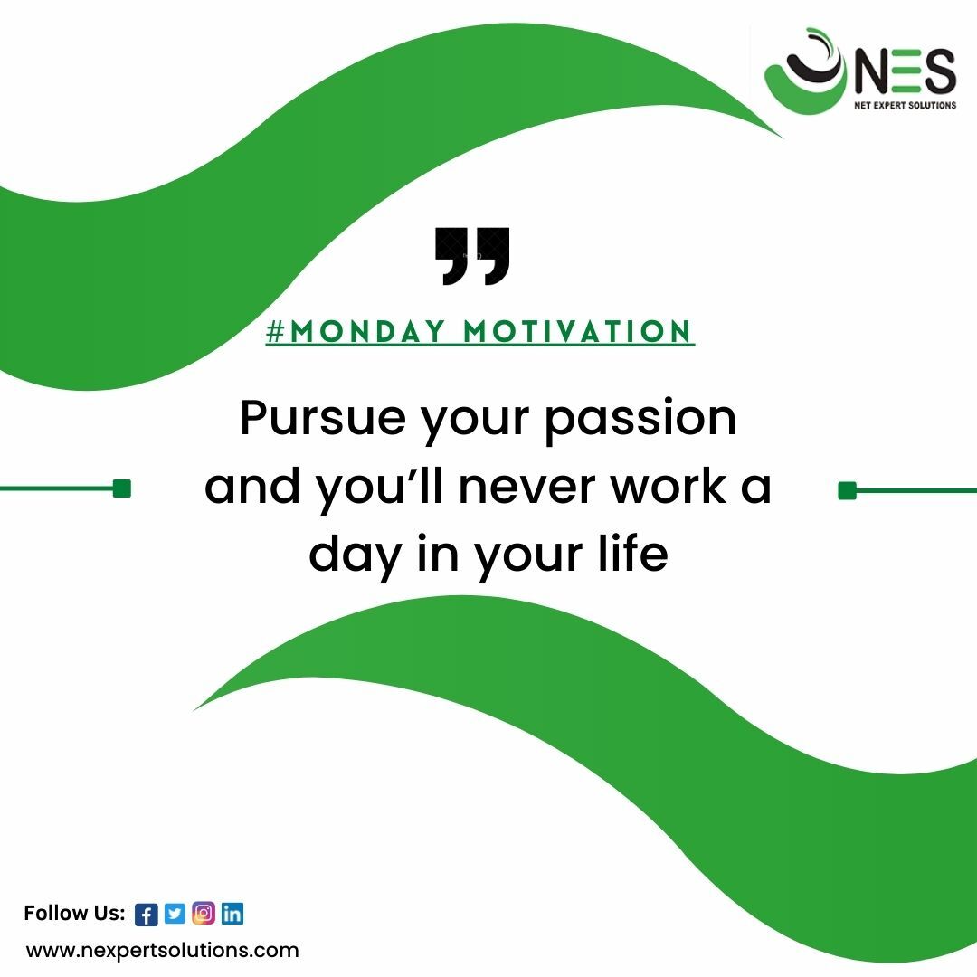 NESnetworking's tweet photo. ✊ "Monday Motivation"
“You are never too old to set another goal or to dream a new dream.”
💪 Fulfill Your Dream with @Net Expert Solutions
Visite: https://t.co/H8rf2ZtOSv
#mondaymotivation #monday #mondaymood #motivation #mondayvibes #motivationalquotes #instagood #motivationm https://t.co/PUVUR9dDp2