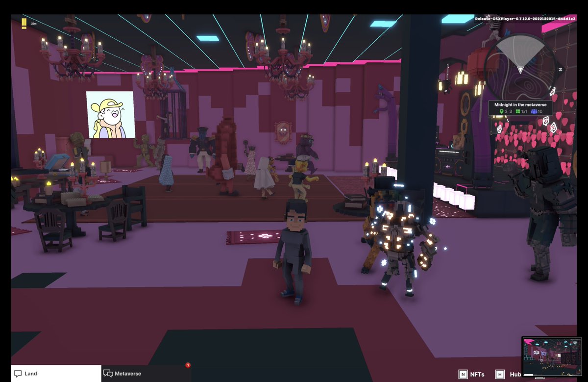 KasMusa1's tweet photo. @TheSandboxGame @steveaoki @TheOfficialA7X @suecothechild @ParisHilton @deadmau5 @blond_ish Celebrating the end of the year in @TheSandboxGame Metaverse! ✨🎇 https://t.co/cDD2zc5G5G