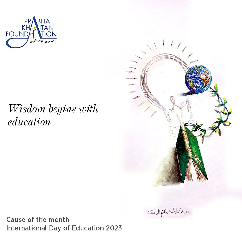 Education has the power to change lives and shape the world. Let's invest in and support education for all. 
#CauseOfTheMonth #InternationalDayofEducation