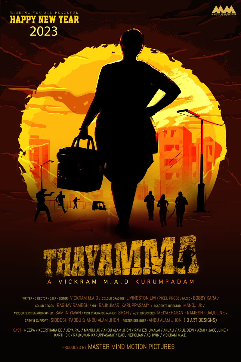 HariKr_official's tweet photo. Happy to launch the poster of my beloved friend @VickramMAD’s pilot film #Thayamma.
Same like him the poster looks very intriguing and all the best for it’s success.
For his ultimate talent, I also wish him to debut as a director in the #SilverScreen soon.
#தாயம்மா
#FLPoster https://t.co/YZyX8dpryD