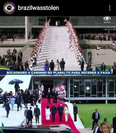 Subiu a rampa do congresso🤪 e não do planalto