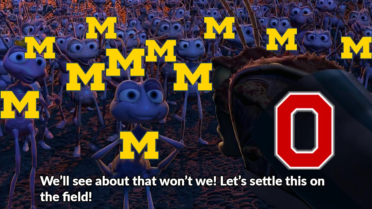 RedditCFB's tweet photo. A classic epic tale, playing out at the highest stage. https://t.co/hYQEmcFNxD