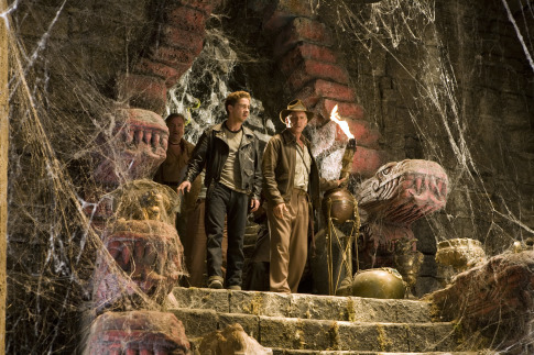 Harrison Ford, Shia LaBeouf, and Ray Winstone in Indiana Jones and the Kingdom of the Crystal Skull (2008) https://t.co/awPNcBhHt3