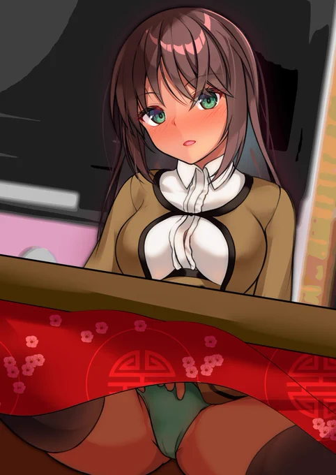 ちらっ❤ 
