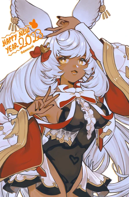 Happy New Year!  #GranblueFantasy #グラブル #グラブルファンアート 