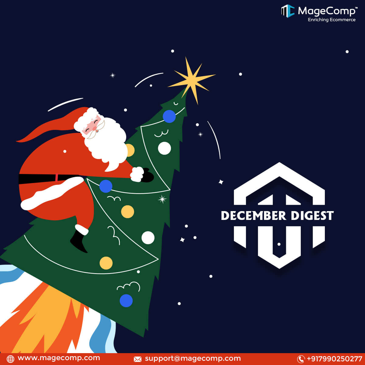 cto_bharat's tweet image. The last news bulletin of 2022 is published 🚀
Check it out 👉 t.ly/bO_y 
#magentoextension #magento2extension #extensionupdates #extensiondigest #monthlyupdate #monthlynews #decemberupdate #december2022 #decemberhighlights #magecomp