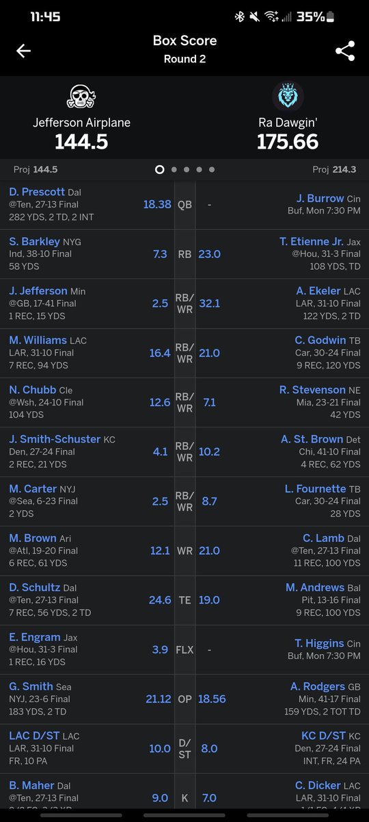 ShowYourTDs's tweet photo. @NFLFantasy https://t.co/uCrLGmy3x0