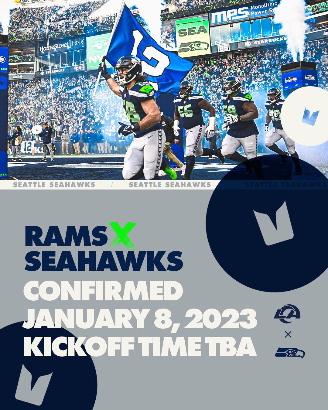 Seattle Seahawks on Twitter "Our game vs. the Rams will take place