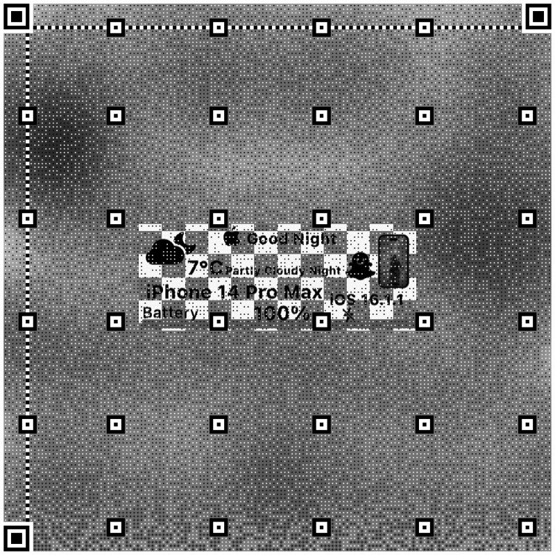 ويدجت بسيط سويته لشاشة القفل 
عن طريق #Widgy 
لتفعيل عن طريق QR Code