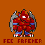(╹◡╹) レッドアリーマー2「レッドアリーマー」#ドット絵 #pixelart 