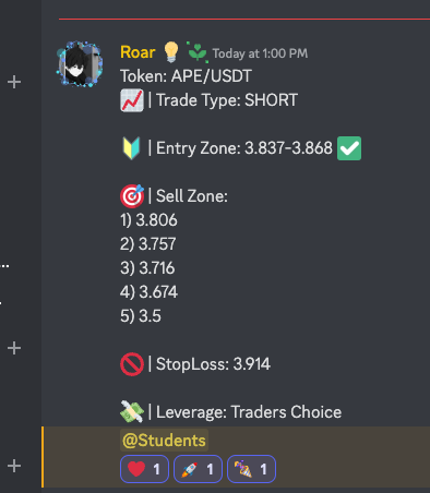RZMetaversity's tweet photo. Another call from our expert @RoarxDDD on Pair APE/USDT inside campus.
Read More, But Only for Holder: https://t.co/kVUwXVhhig…
#SolanaNFT #KOGMI https://t.co/KFbfsQcmGv