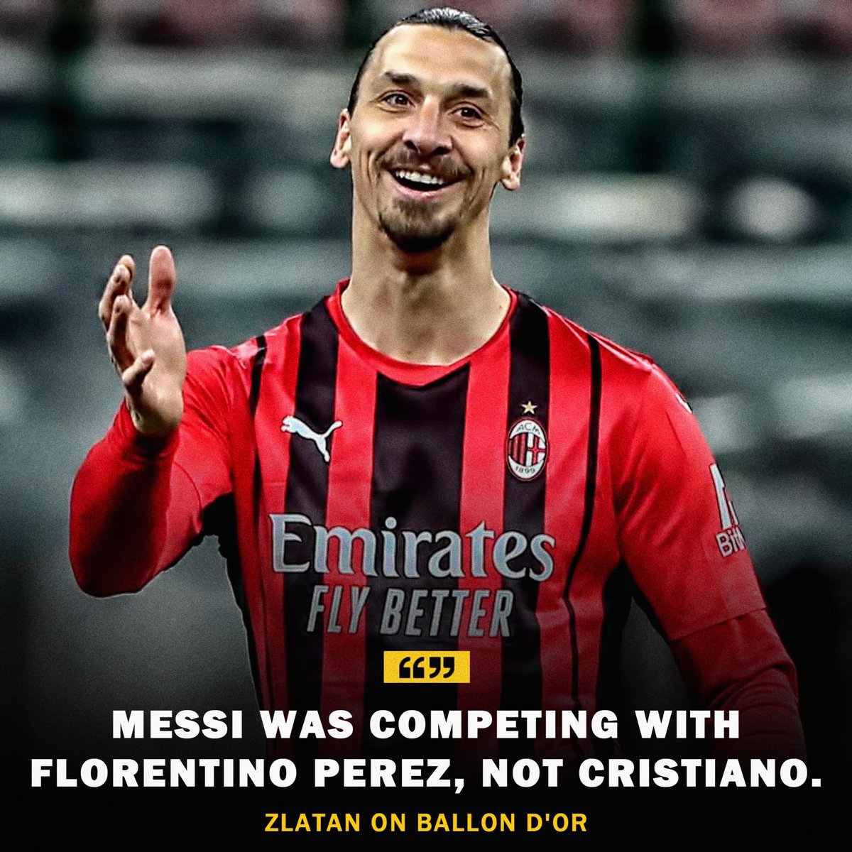 FrankKhalidUK's tweet photo. Zlatan Ibrahimovic talking about Balon d’or. https://t.co/KhkL90YUJ9