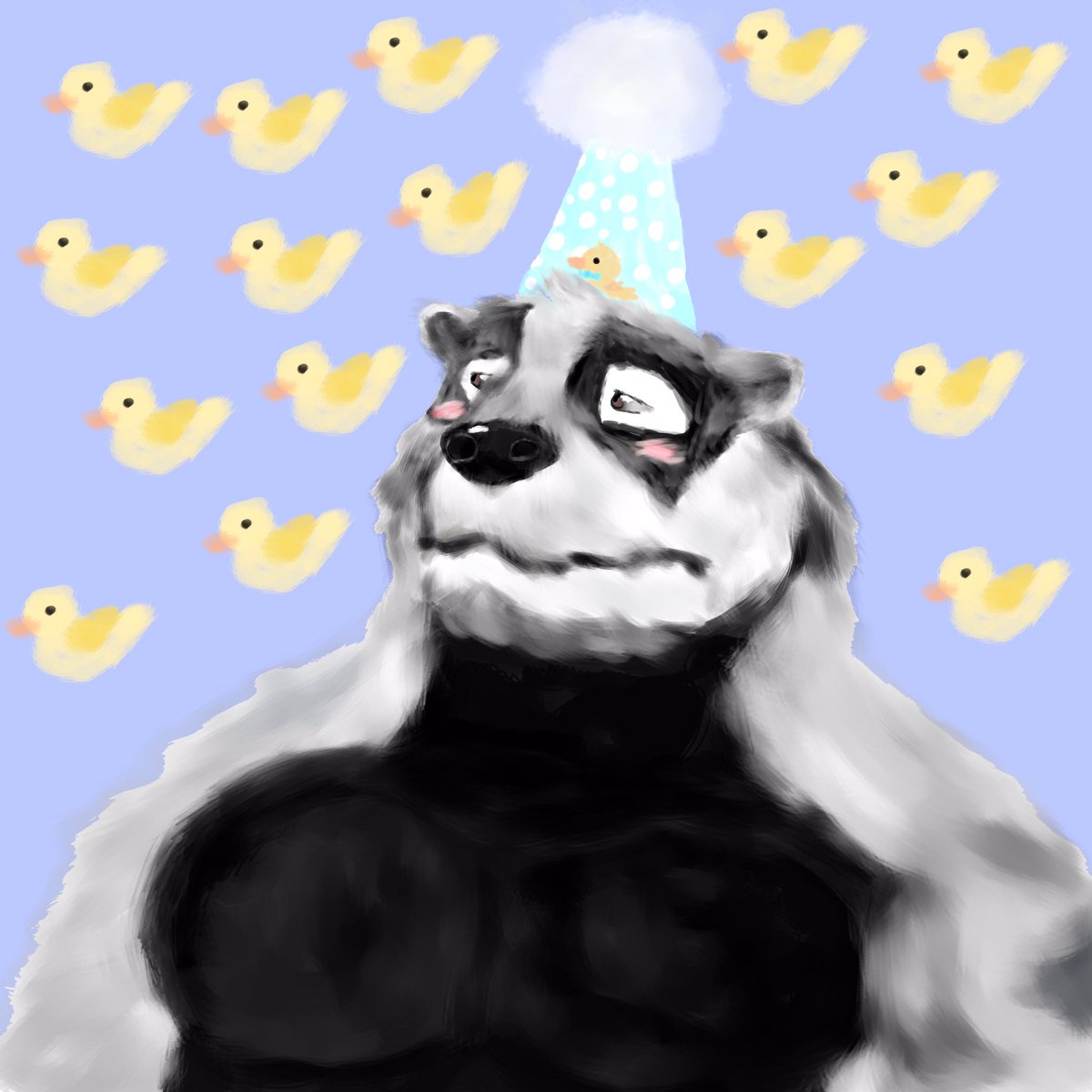 yondiera's tweet photo. Happy Birthday to Nikolai Krol! From The Smoke Room! Oagh My favorite Badger! #TSR #Echoproject https://t.co/FQVRTLwVBn