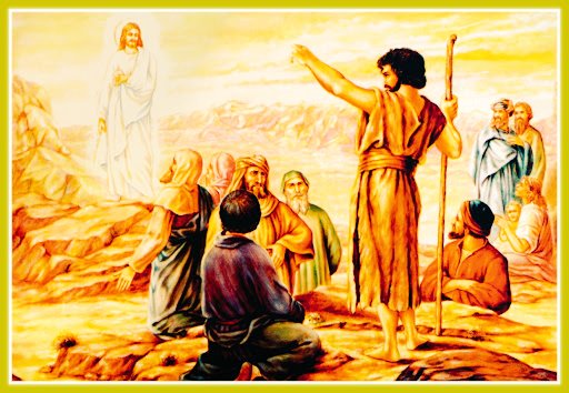 'Jan im tak odpowiedział: «Ja chrzczę wodą. Pośród was stoi Ten, którego wy nie znacie, który po mnie idzie, a któremu ja nie jestem godzien odwiązać rzemyka u Jego sandała».' /J 1,26-27/

#Biblia #Ewangelia #SłowoNaDziś #PanJezus #BożeNarodzenie #JanChrzciciel