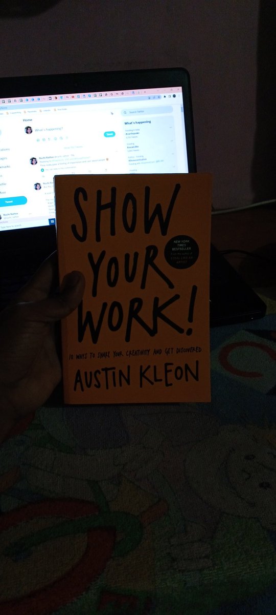 mayankrastogi07's tweet photo. @warikoo Loved Steal Like An Artist and currently reading the next part 😉 @warikoo https://t.co/wNNVtqViEN