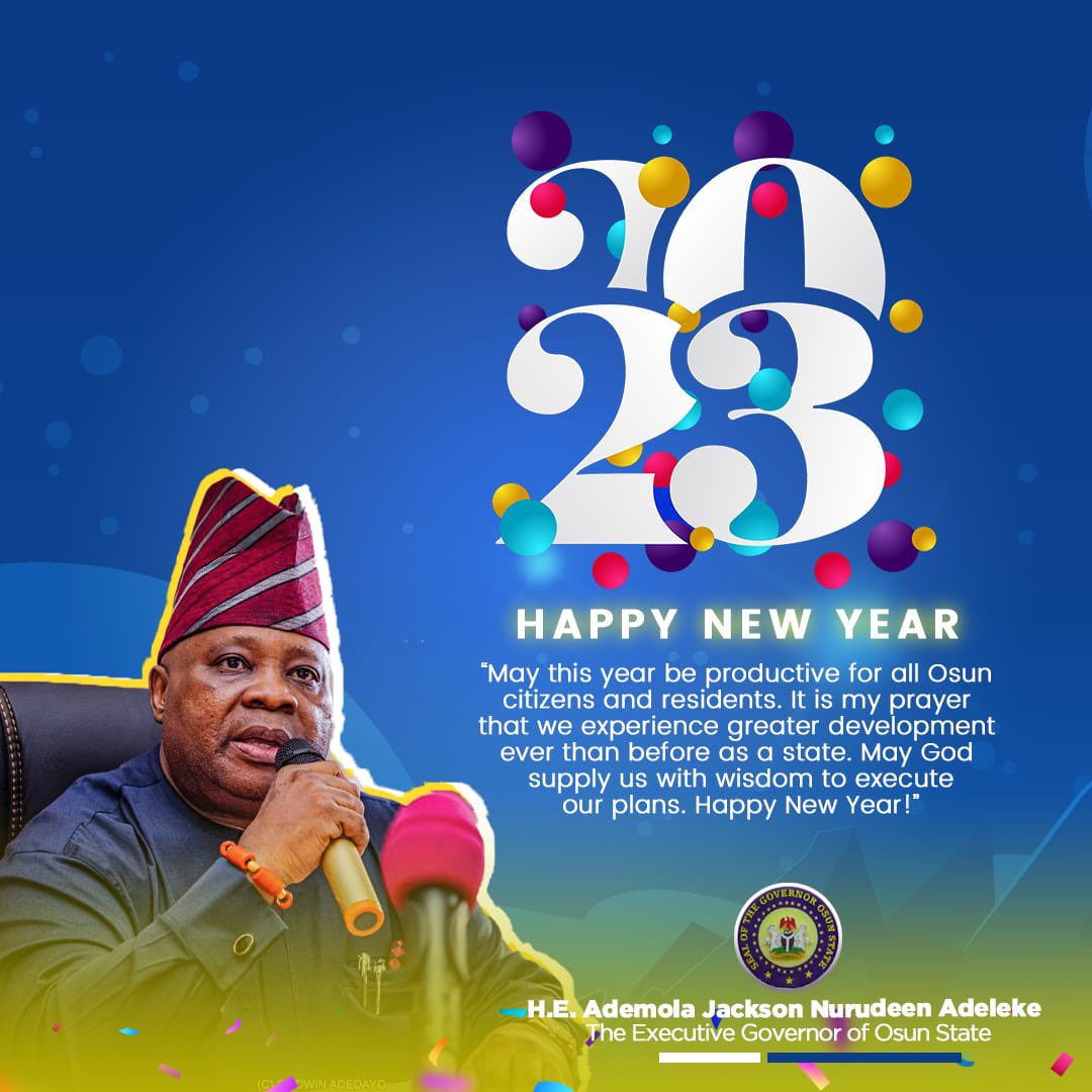 Tnk u my Gov... The feeling about osun governance has changed