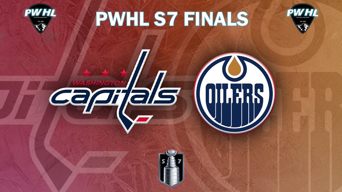The S7 NHL Finals are SET!

The 1st place Capitals have come back from a 3-1 series deficit will take on the 3rd place Edmonton Oilers in the PWHL Finals. 

Games start tomorrow at 8:30pm PST. Don’t miss the action on Twitch!